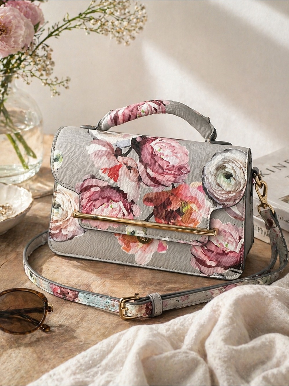 Floral Mini Crossbody Bag NWT